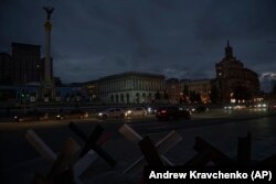 Площадь независимости в Киеве 31 октября