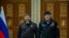 Рамзан Кадыров с начальником ОМОН на транспорте Адамом Хизриевым