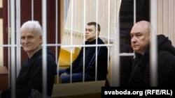 Бяляцкі, Стэфановіч, Лабковіч у судзе