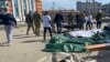 Краматорск темир жол бекетине урулган соккудан курман болгондор. 8-апрель, 2022-жыл.