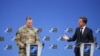 Komandanti suprem i NATO-s për Evropë, gjenerali Alexus Grynkewich, dhe shefi i NATO-s, Mark Rutte. 