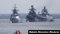 Корабли Балтийского военно-морского флота России (иллюстративное фото) 