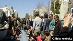«سفره خالی» معلمان معترض