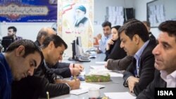 ستاد انتخابات در وزارت کشور.