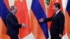 Հայաստանի վարչապետը և Չինաստանի նախագահը, Պեկին, Չինաստան, 2019թ.