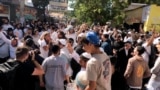 Ukraine - Jewish New Year (Rosh Hashanah) celebrations in Uman, Ukraine - screen grab