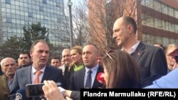 Fatmir Limaj, Ramuš Haradinaj i Visar Imeri