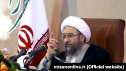 صادق آملی لاریجانی در جلسه مسئولان عالی قضایی جمهوری اسلامی.
