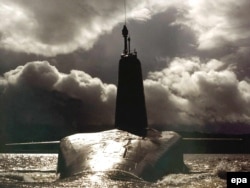Британская атомная подлодка Trident