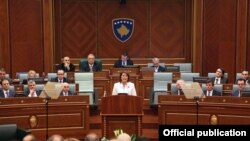 Atifete Jahjaga u Skupštini Kosova