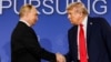 Володимир Путін і Дональд Трамп під час переговорів на Алясці, 15 серпня 2025 року