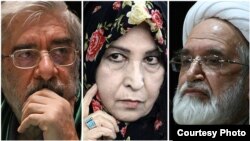 مهدی کروبی، زهرا رهنورد و میرحسین موسوی