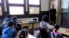 Deca sa imamom Bajramijem na času veronauke, Kragujevac, novembar 2010