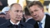 Президент Росії Володимир Путін, голова «Газпрому» Олексій Міллер