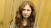 Мария Алёхина на заседании Таганского суда Москвы 19 апреля